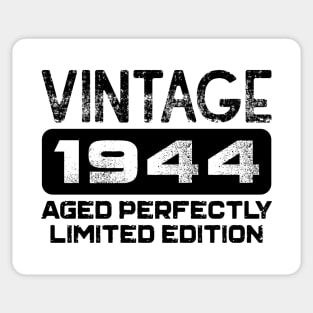 Birthday Gift Vintage 1944 Aged Perfectly Sticker